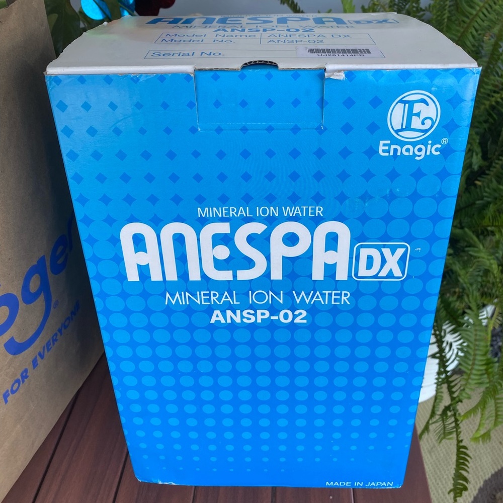 Barely used Enagic Anespa DX mineral ion water